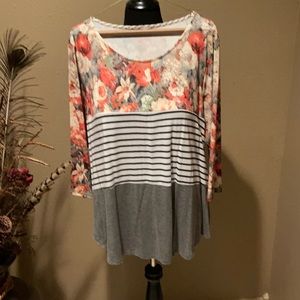 Tunic style blouse